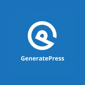 An image of the GeneratePress logo